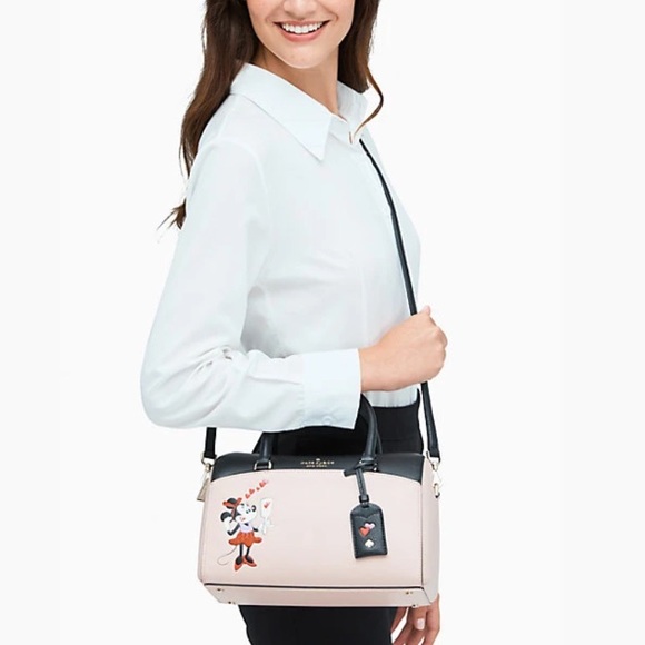 New💃Kate Spade Minnie Mouse duffel bag Satchel - Picture 9 of 9